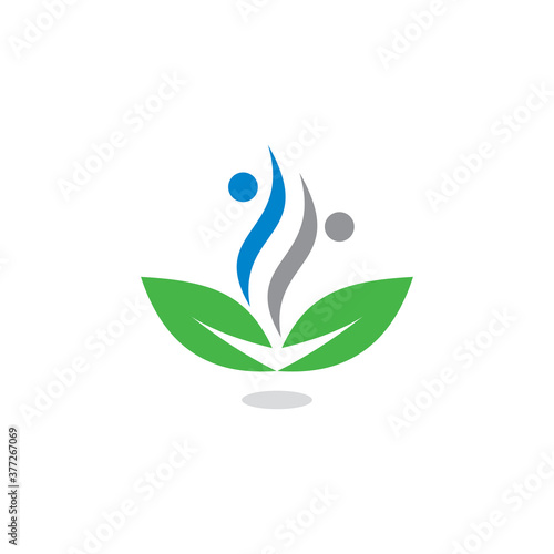Abstract Wellness Vector , Health Logo