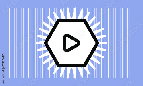 play button icon , vetcor symbol