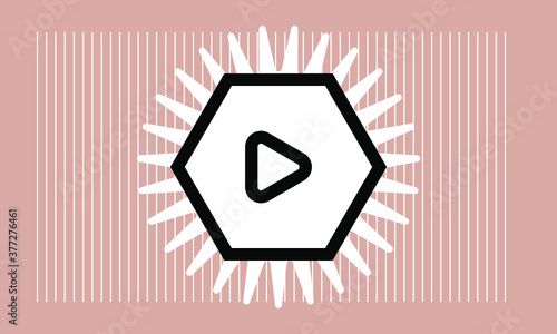 play button icon , vetcor symbol