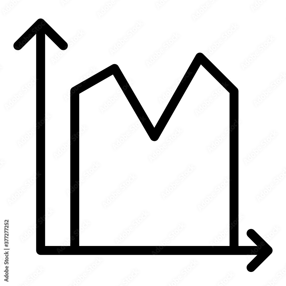 statistical line style icon. suitable for your creative project statistical line style icon. suitable for your creative project