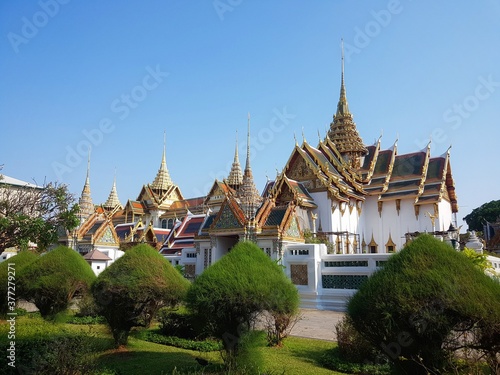 beautiful hall in the grand palace Bangkok , Thailand  © Jiranut Tongyoy