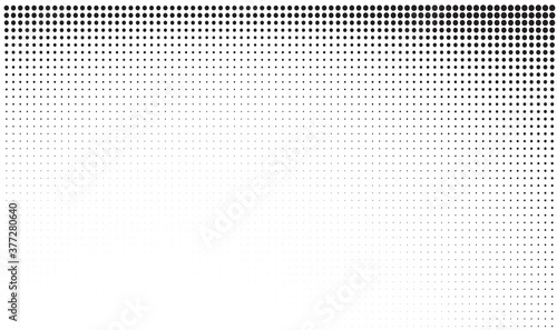 white background with black dots