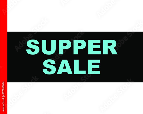 BLACK BACTOR BANNER SuPPER SALE