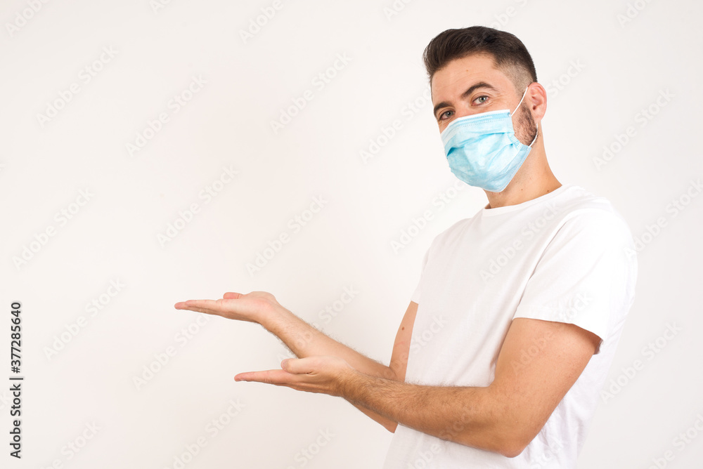 Young handsome caucasian businessman over isolated background Inviting to enter smiling natural with open hands. Welcome sign. Young handsome caucasian businessman over isolated background Inviting to enter smiling natural with open hands. Welcome sign.