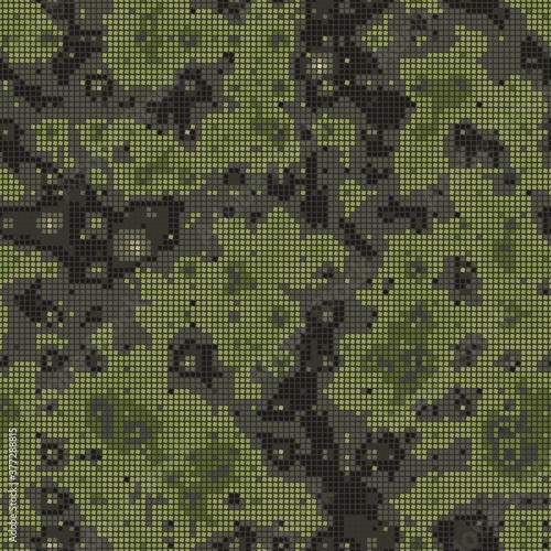 Texture military camouflage seamless pattern. Abstract army vector illustration