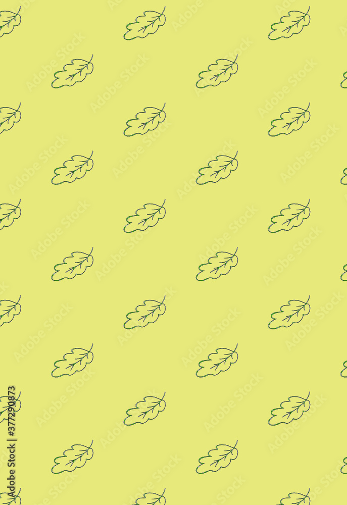 oak leaves pattern oak leaves pattern