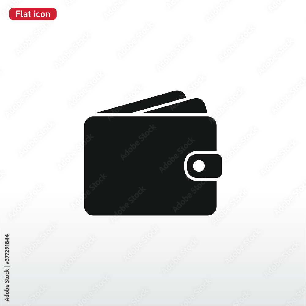 Wallet icon vector eps 10 Wallet icon vector eps 10