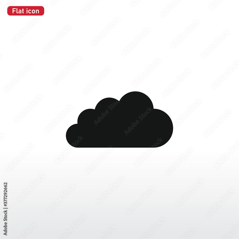 Cloud icon vector . Weather sign Cloud icon vector . Weather sign
