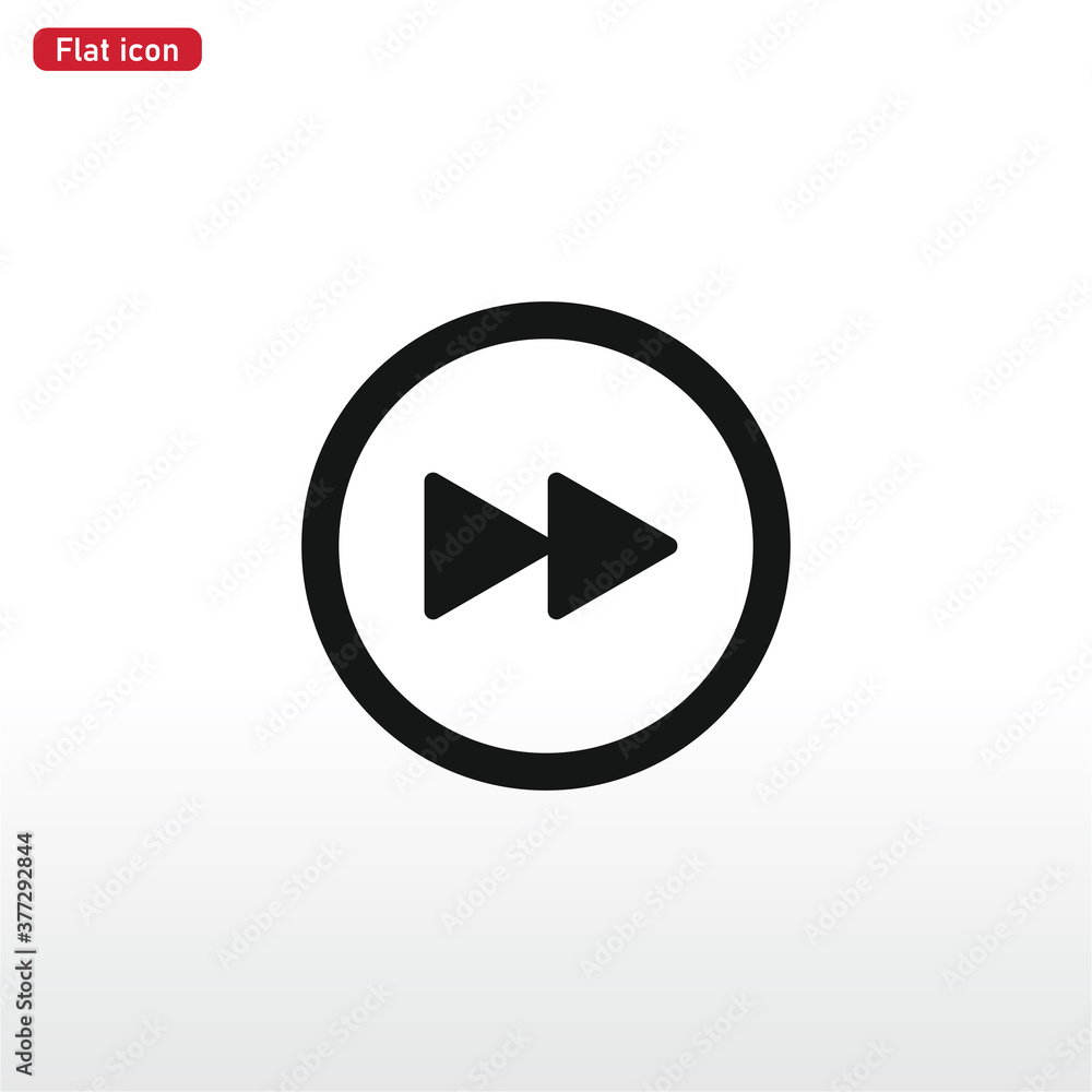 Forward icon vector . Forward sign Forward icon vector . Forward sign