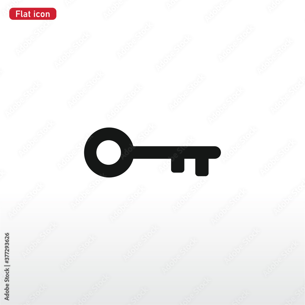 Key icon vector . Lock sign Key icon vector . Lock sign