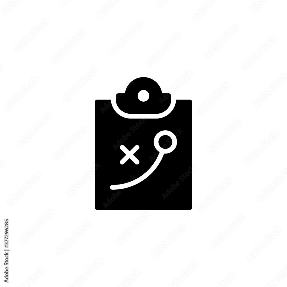 Tactics Icon in black flat glyph, filled style isolated on white background Tactics Icon in black flat glyph, filled style isolated on white background
