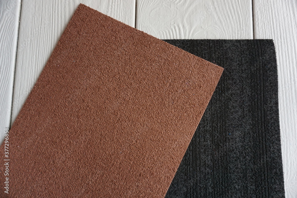 Background splash in black and brown on a light textured background. 3D rendering Background splash in black and brown on a light textured background. 3D rendering