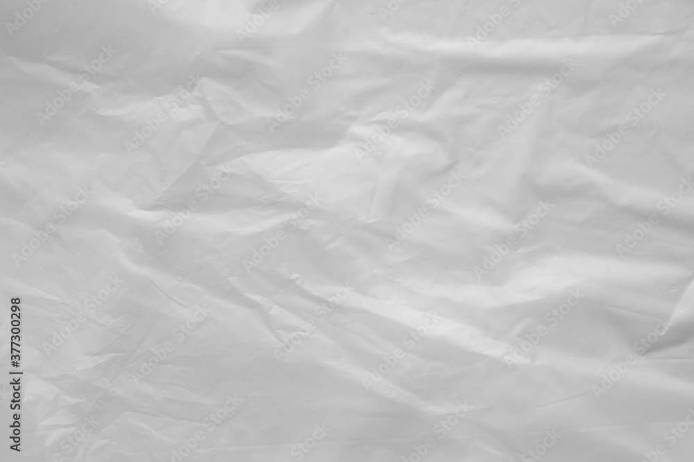 White plastic bag background texture close up White plastic bag background texture close up