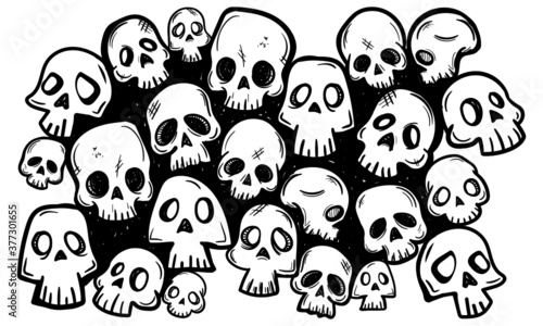Skull - Bone - Illustrations