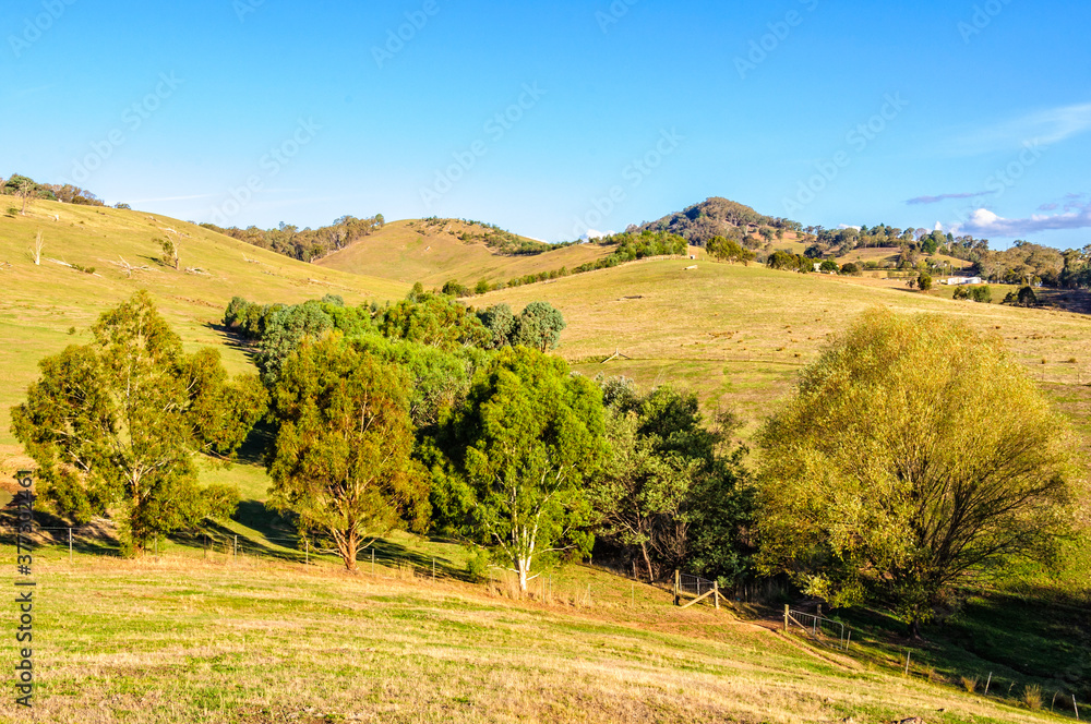 Rural area at the foothills of the Victorian Alps - Mansfield, Victoria, Australia