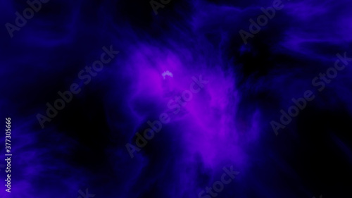 Beautiful blue nebula. No stars