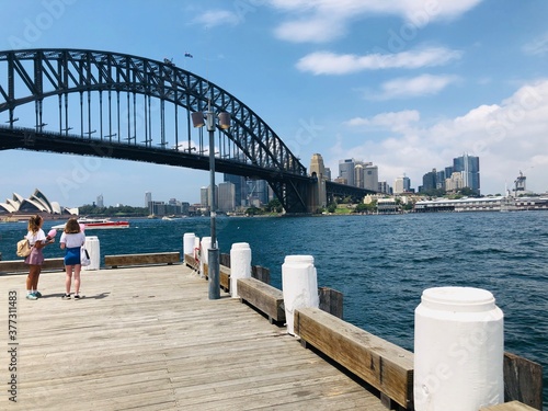 Aussie girls and Sydney Bay © marionapac