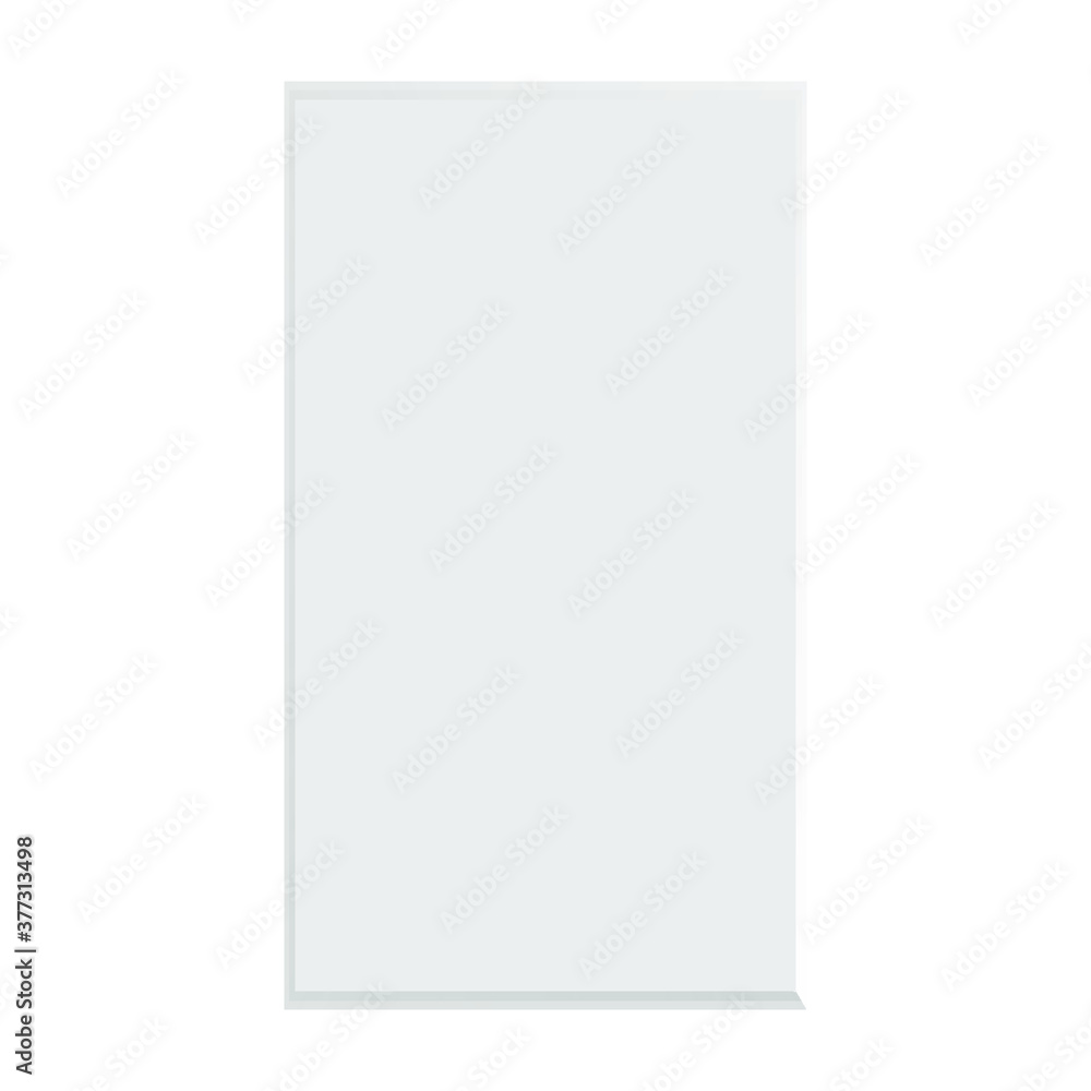 Blank white sheet of paper with shadow. A place for your text. Notebook sheet with copy space isolated on a white background Blank white sheet of paper with shadow. A place for your text. Notebook sheet with copy space isolated on a white background