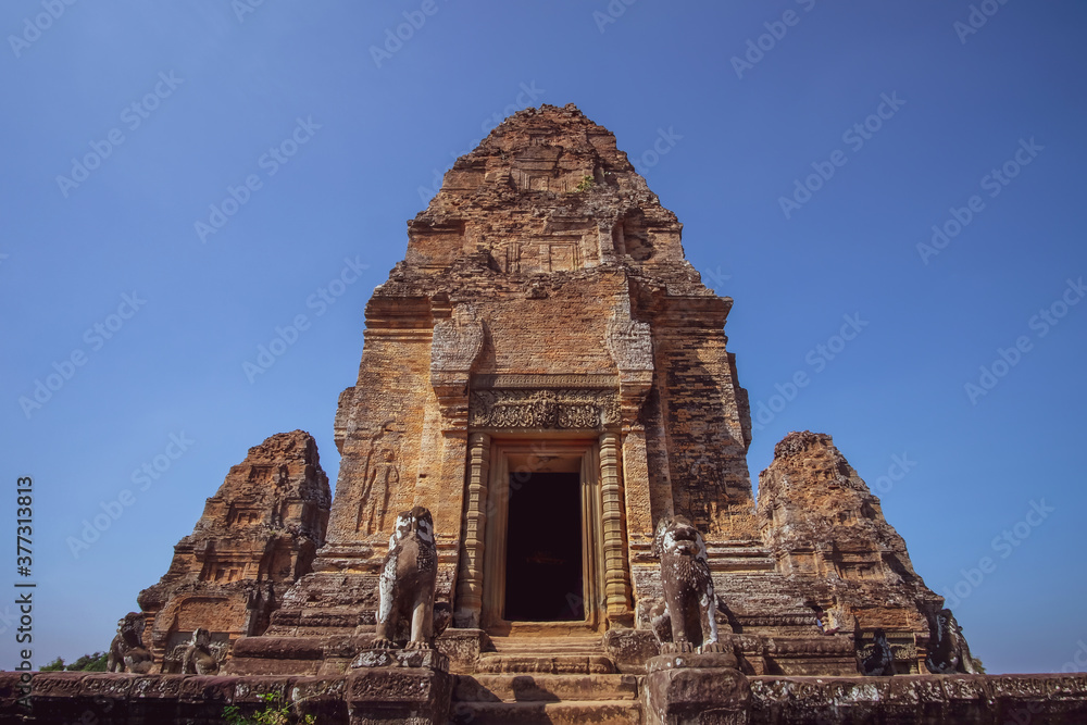 Eastern Mebon, the pagoda in Angkor complex, Siem Reap, Cambodia. 