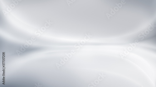 Abstract and modern gray background with brighter blurred curved lines. Copy space. 4k resolution.