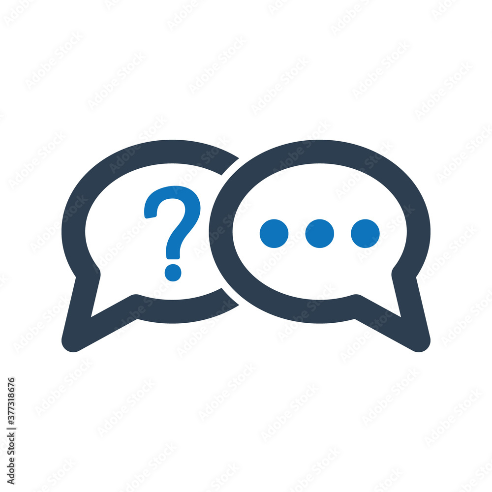 Question answer icon. Interview Question Icon. Question answer icon. Interview Question Icon.