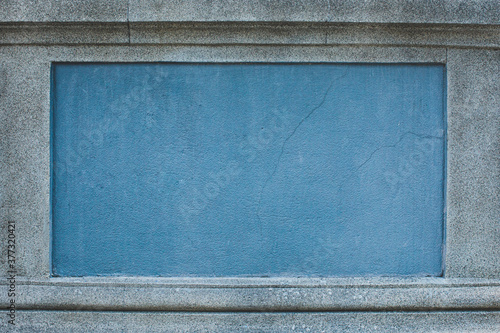Blue and gray cement wall background