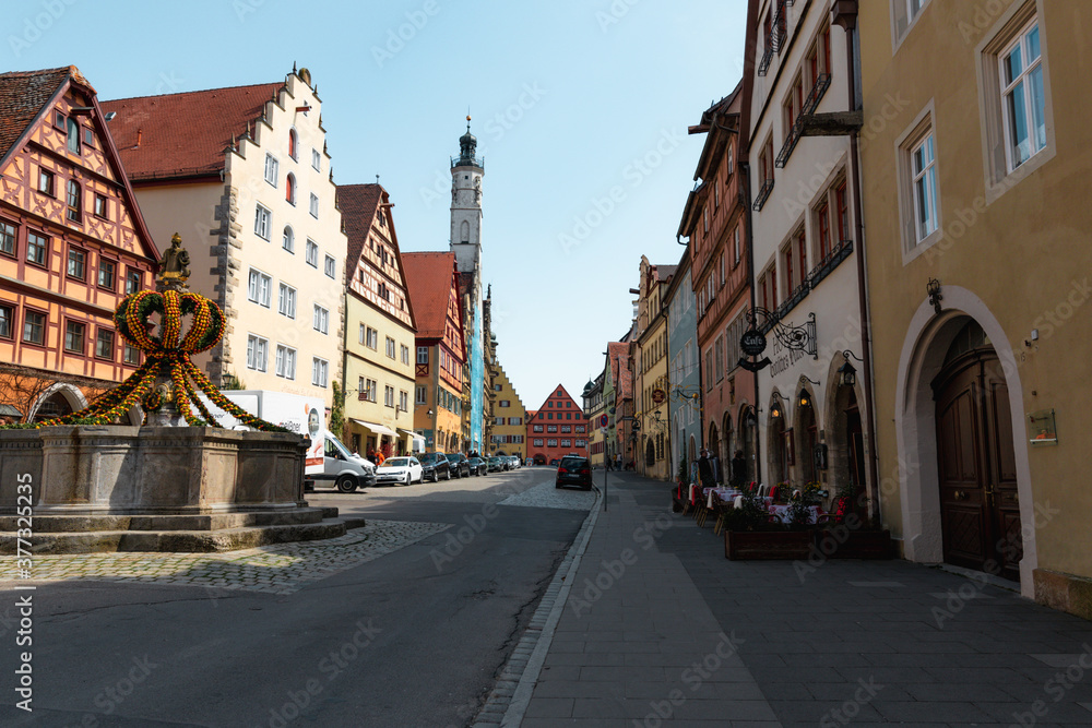 Rothenburg ob der Tauber, town in Germany