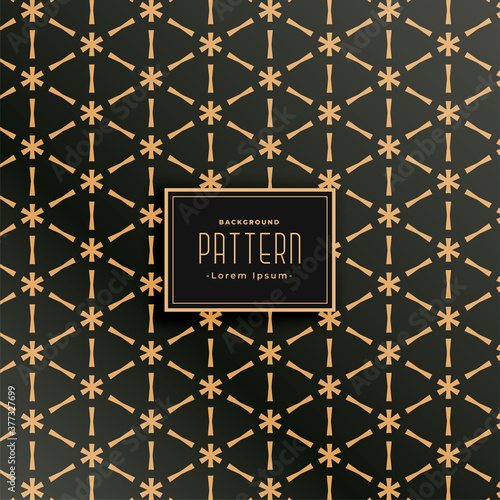 geometric fabric pattern set in triangle shape style