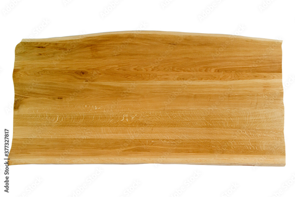 Exclusive natural wood worktop, empty of wood table top.