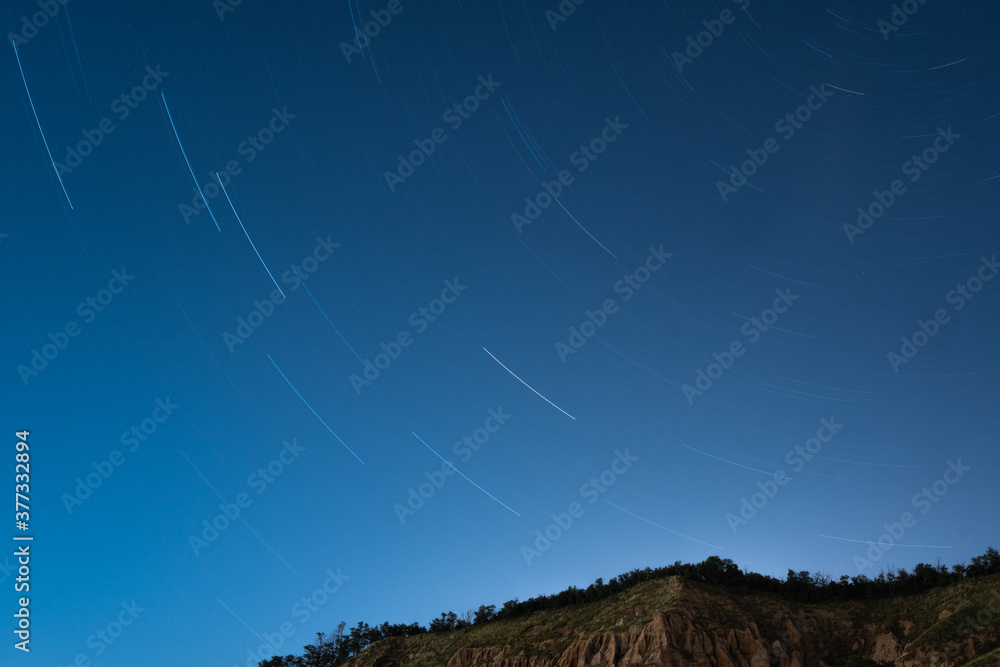 Star Trail long exposure Star Trail long exposure