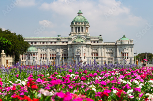 Fotografie Ananta Samakhom Throne Hall, is a royal reception hall within Dusit Palace