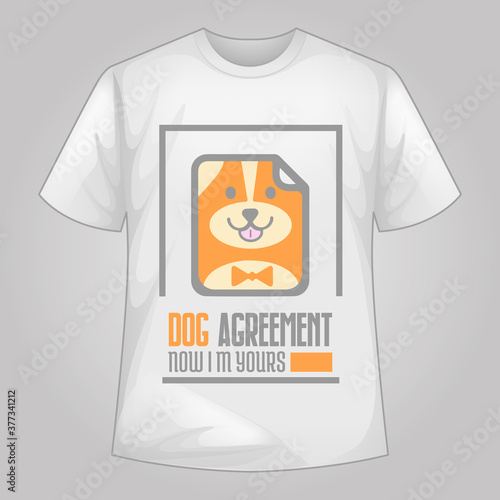 Dog Agreement dog tshirt | dog t shirt | dog t-shirt