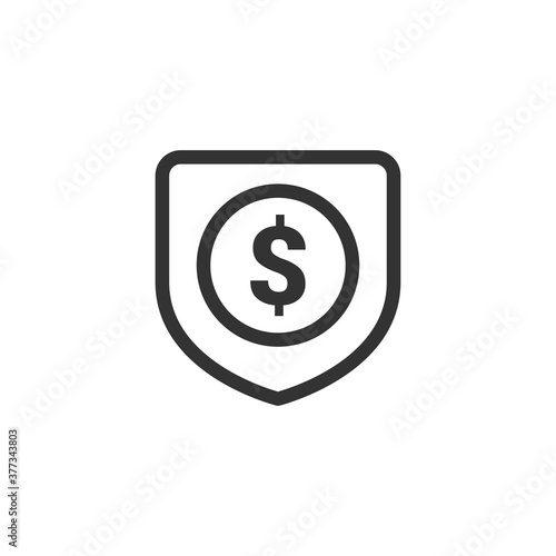 Dollar icon. Cash symbol modern, simple, vector, icon for website design, mobile app, ui. Vector Illustration