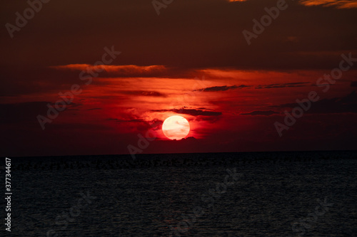 Sonnenuntergang am Meer