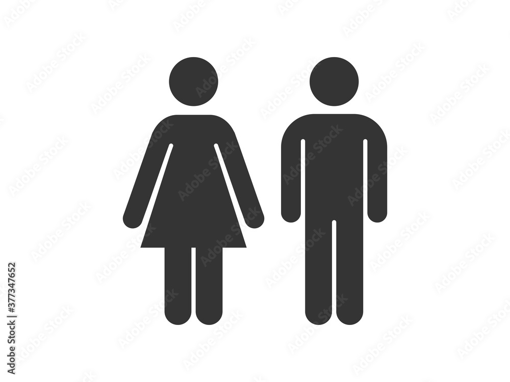 Toilet icon vector, wc Symbol, , toilet signs, WC toilet signs, male and female symbol, vector illustration, Toilet icon vector, wc Symbol, , toilet signs, WC toilet signs, male and female symbol, vector illustration,