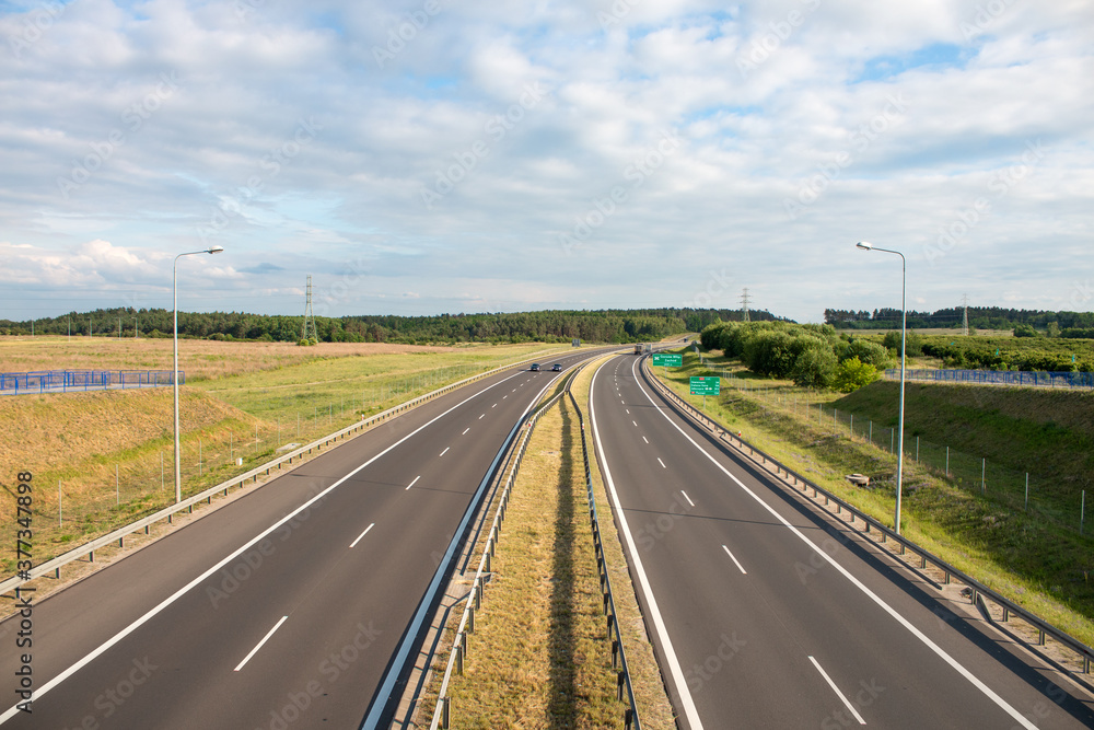 The fast road seen from above
The fast road seen from above