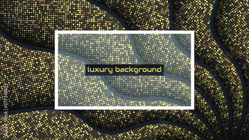 Luxury golden background. Stock vecor design.