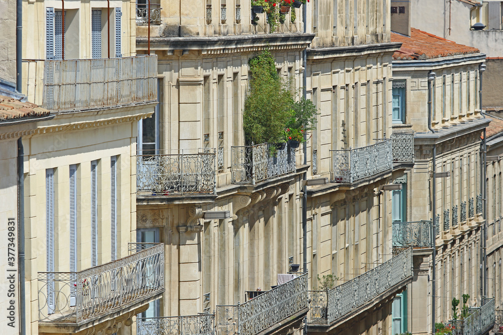 Obraz premium Centre ville français.