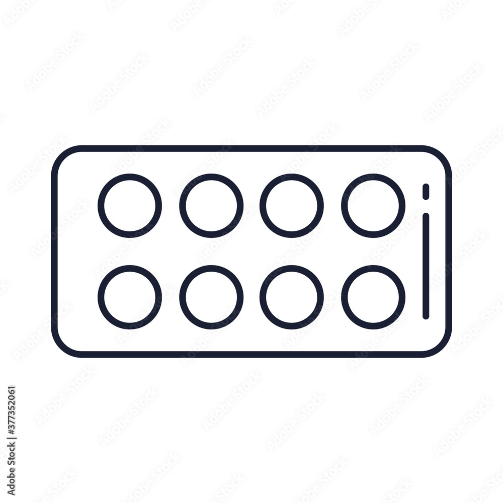 paint palette, line style icon vector illustration design paint palette, line style icon vector illustration design