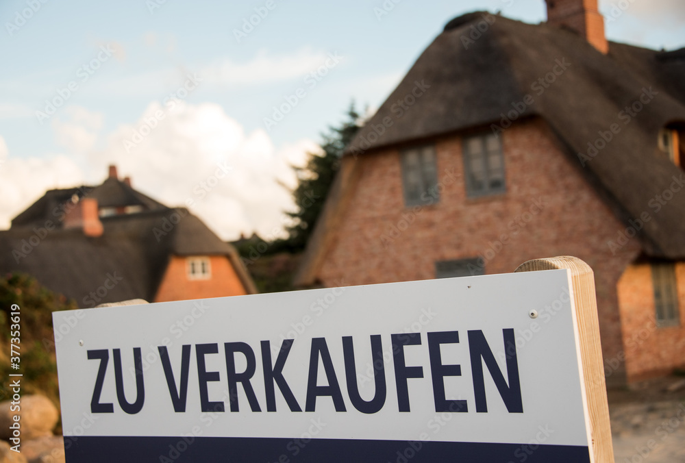 Obraz premium Ein Schild 