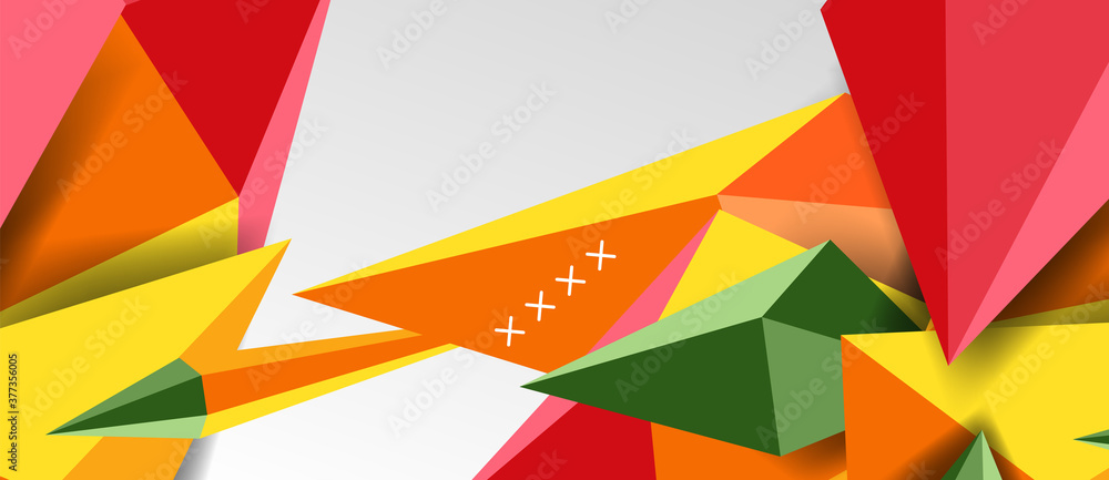 3d low poly abstract shape background vector illustration 3d low poly abstract shape background vector illustration