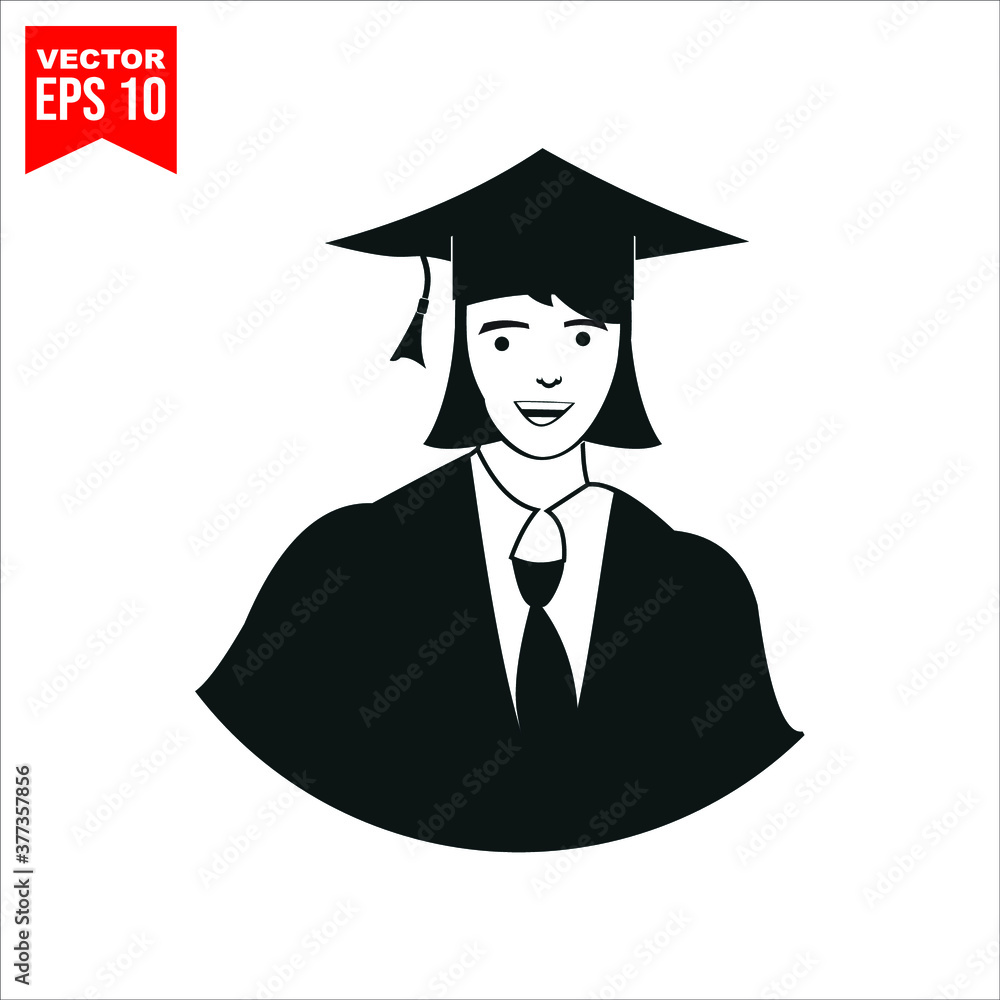 graduation cap and diploma icon symbol Flat vector illustration for graphic and web design. graduation cap and diploma icon symbol Flat vector illustration for graphic and web design.