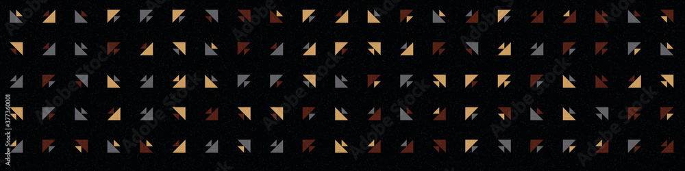 Obraz premium Abstract Color Halftone Dots generative art background illustration
