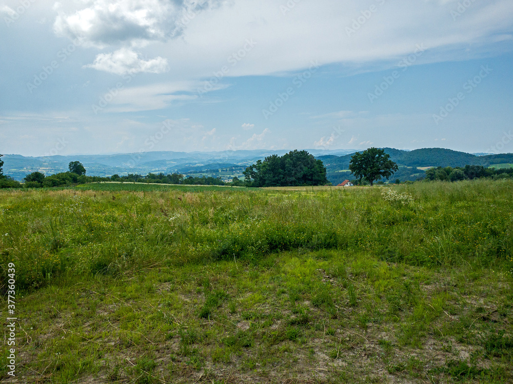 Field Landscape Balkans