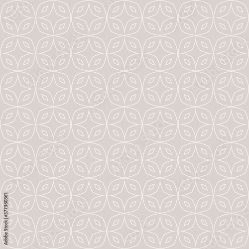 Decorative background, simple seamless pattern. Gray wallpaper texture. Vector graphics
