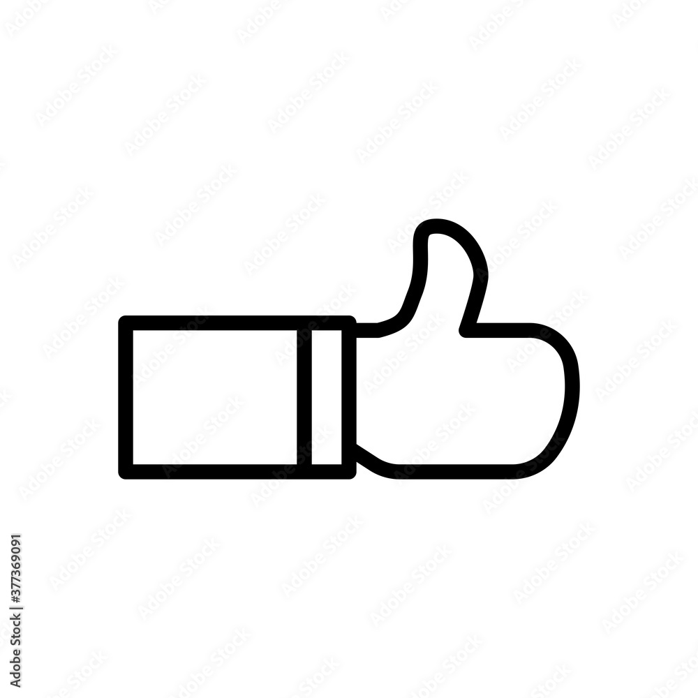 thumb up icon vector illustration thumb up icon vector illustration