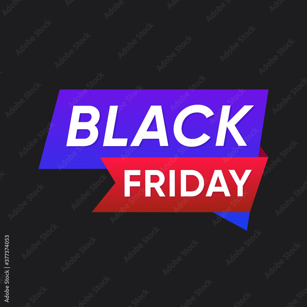 Black Friday sale banner template design Black Friday sale banner template design