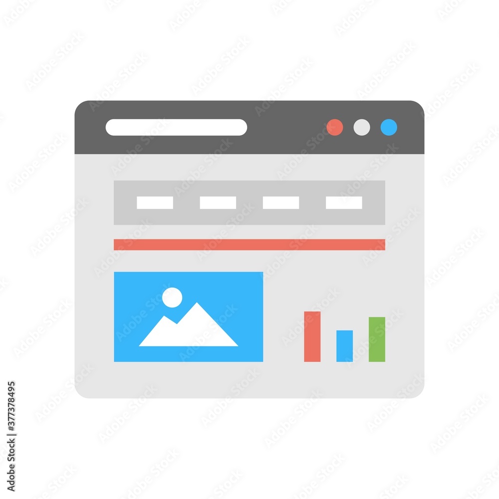 Web design concept icon - vector illustration. Web design concept icon - vector illustration.