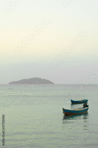 boat on the sea