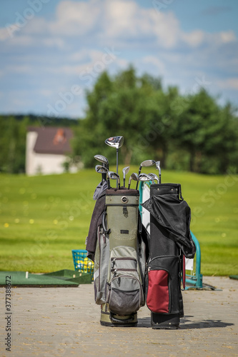 The Golf bag and equipment